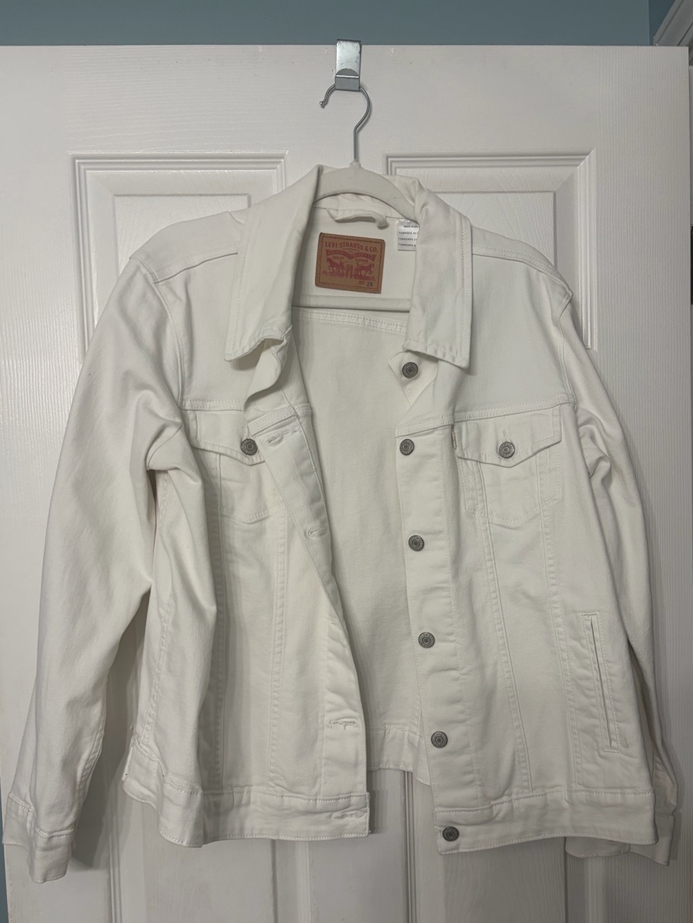 Levi's Women’s White Denim Jacket